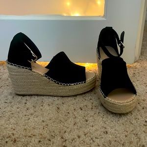 Wedges, size 8 1/2 - never worn!